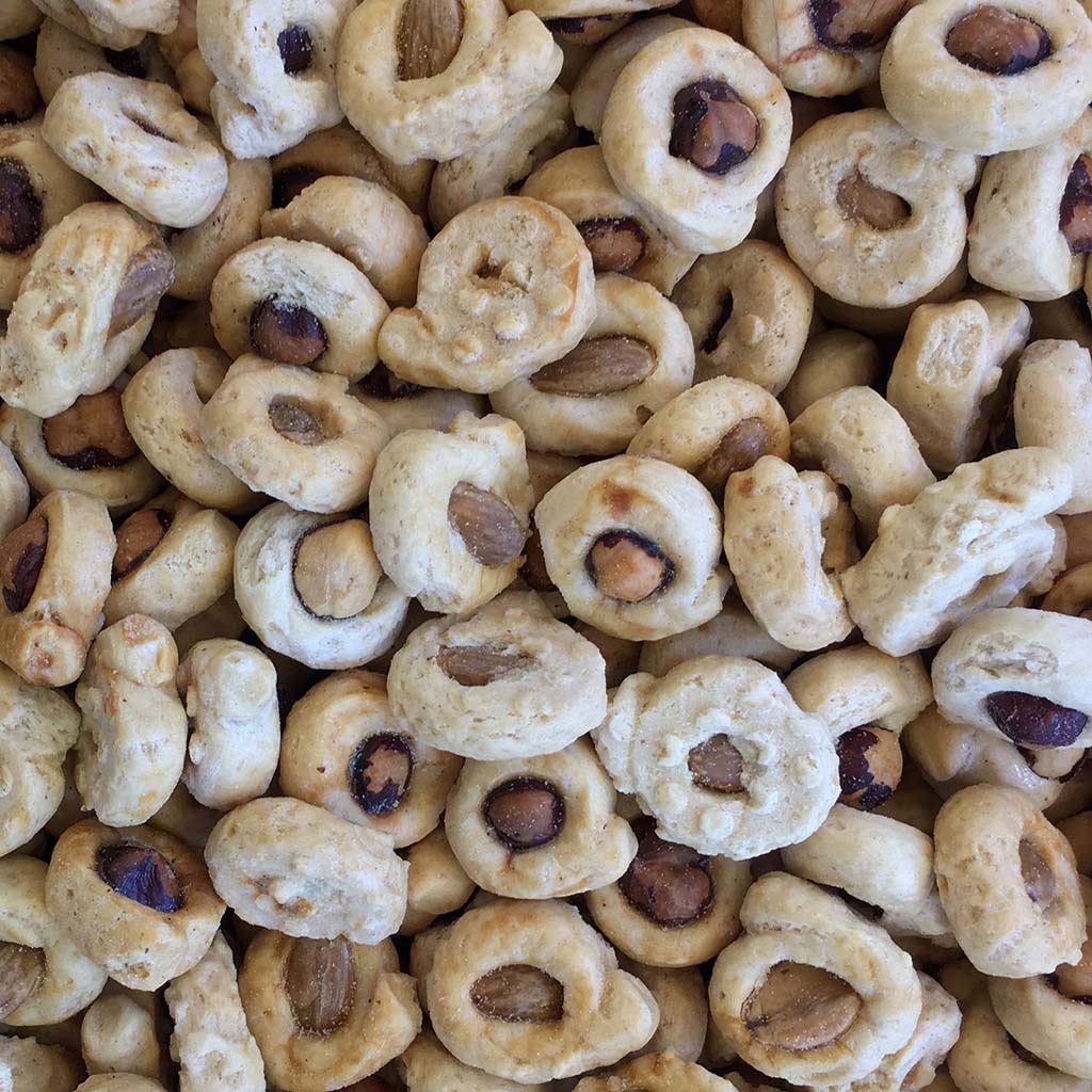 Margherite con nocciole